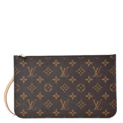 Louis Vuitton Monogram Neverfull MM GM Pochette 1 of 8