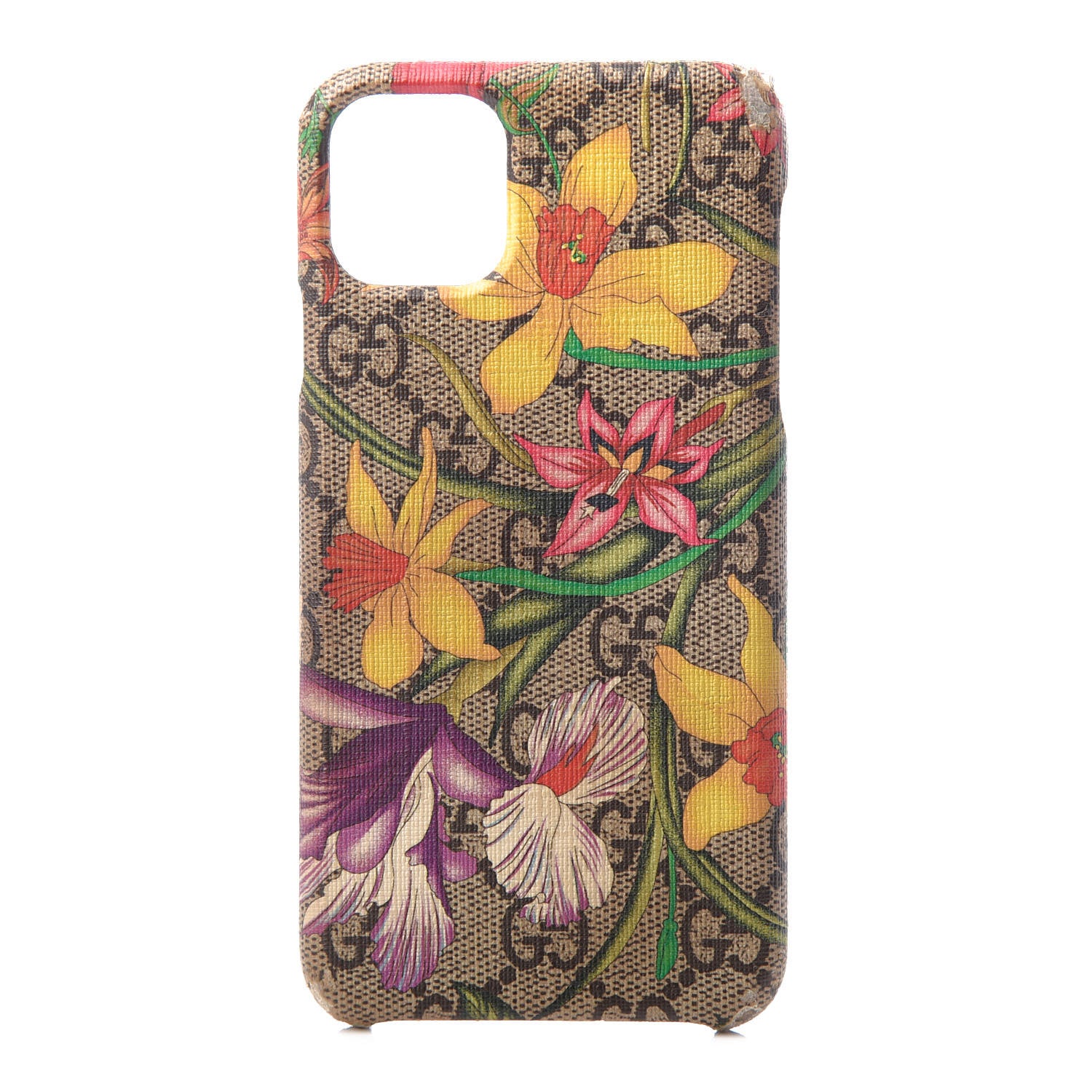 Gucci GG Supreme Monogram Flora Ophidia iPhone 11 Pro Max Case 1 of 9