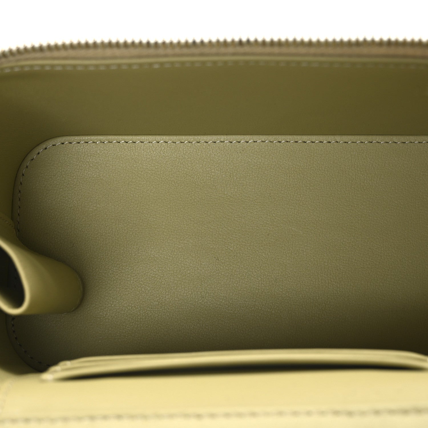 Chanel Lambskin Quilted Small Top Handle Vanity Case With Chain Light Green 5 of 10