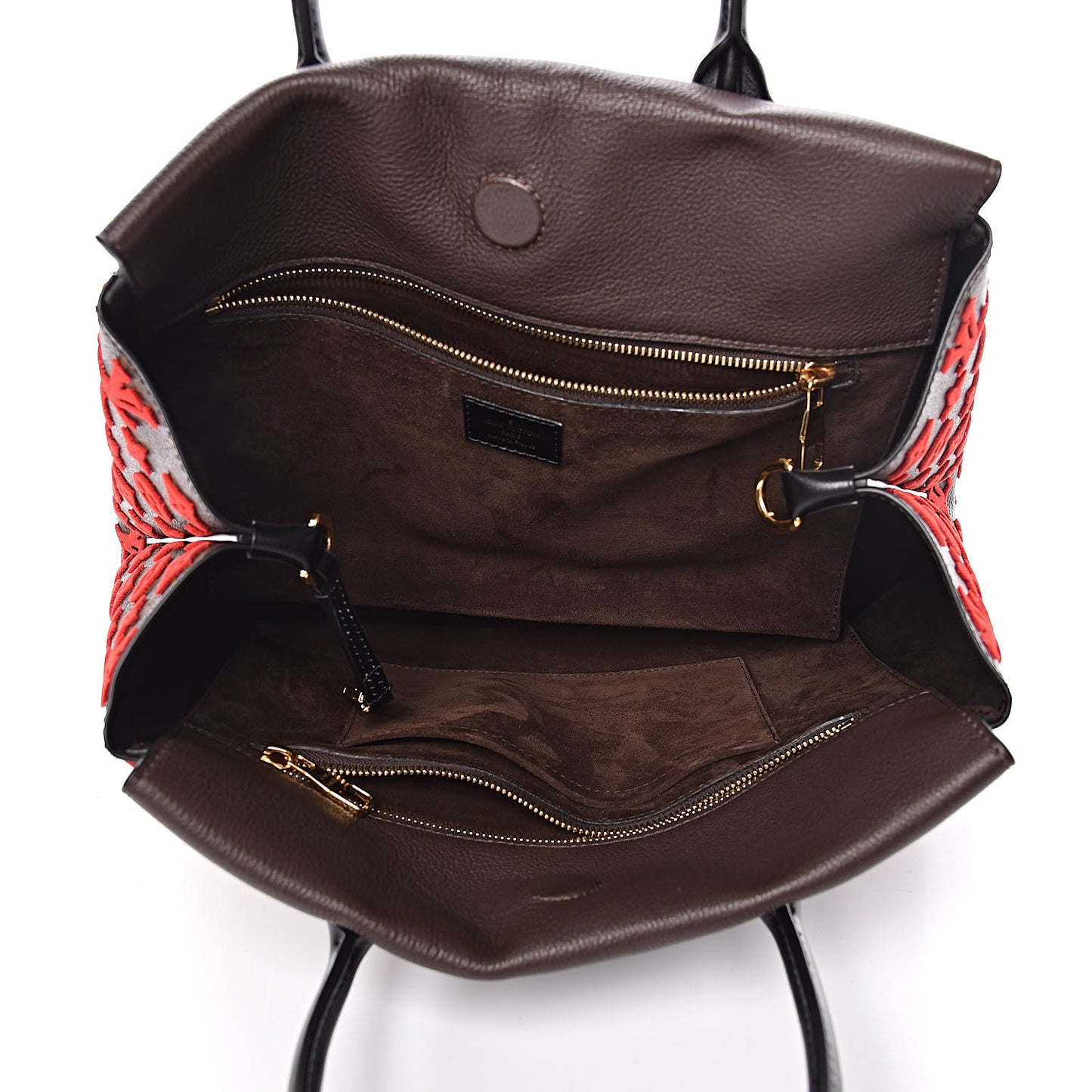 Veau Cachemire Tote W PM Chocolate