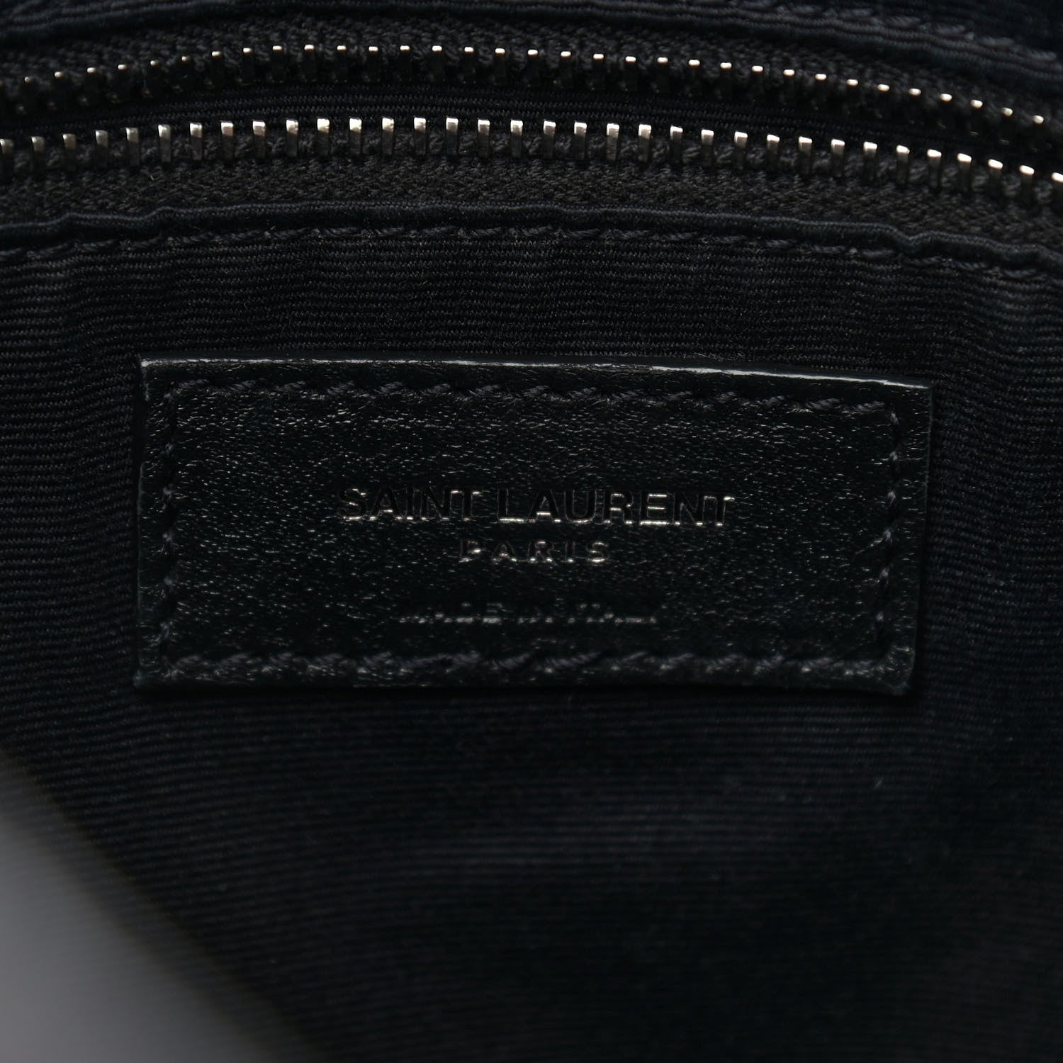 Saint Laurent Crinkled Calfskin Matelasse Monogram Niki Shoulder Bag Black 6 of 9