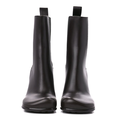 Bottega Veneta Calfskin Storm Chelsea Boots 35.5 Brown 2 of 7