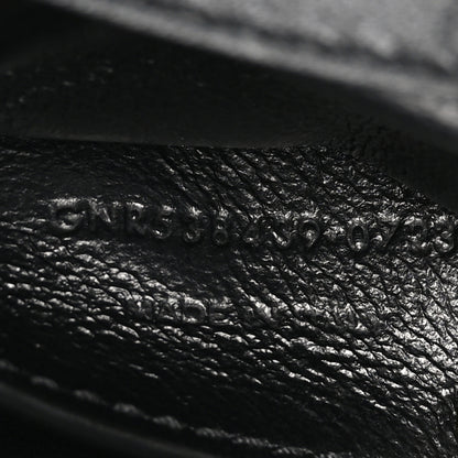 Saint Laurent Patent Calfskin Matelasse Monogram Small Vicky Chain Bag Black 7 of 10