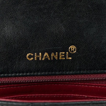 Chanel Lambskin Quilted Medium Single Flap Black 6 of 12