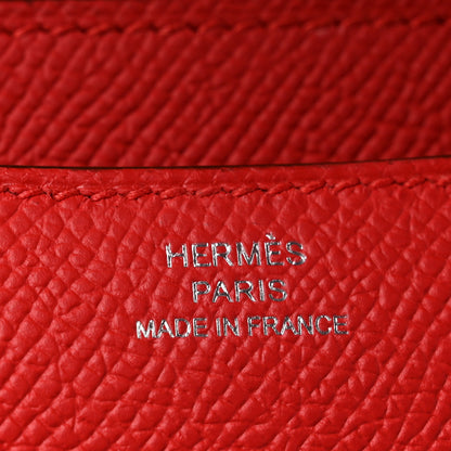 Hermes Epsom Enamel Constance 18 Rouge de Coeur Rubis 7 of 12