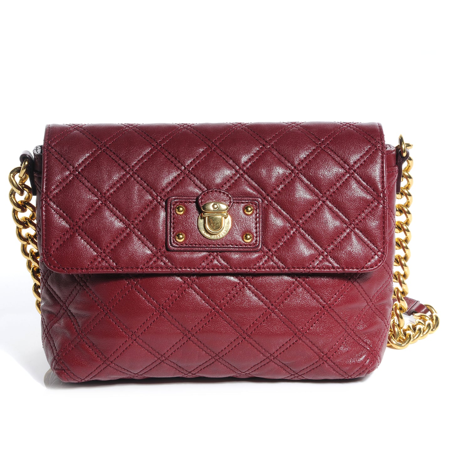 Leather Large The Single Bordeaux