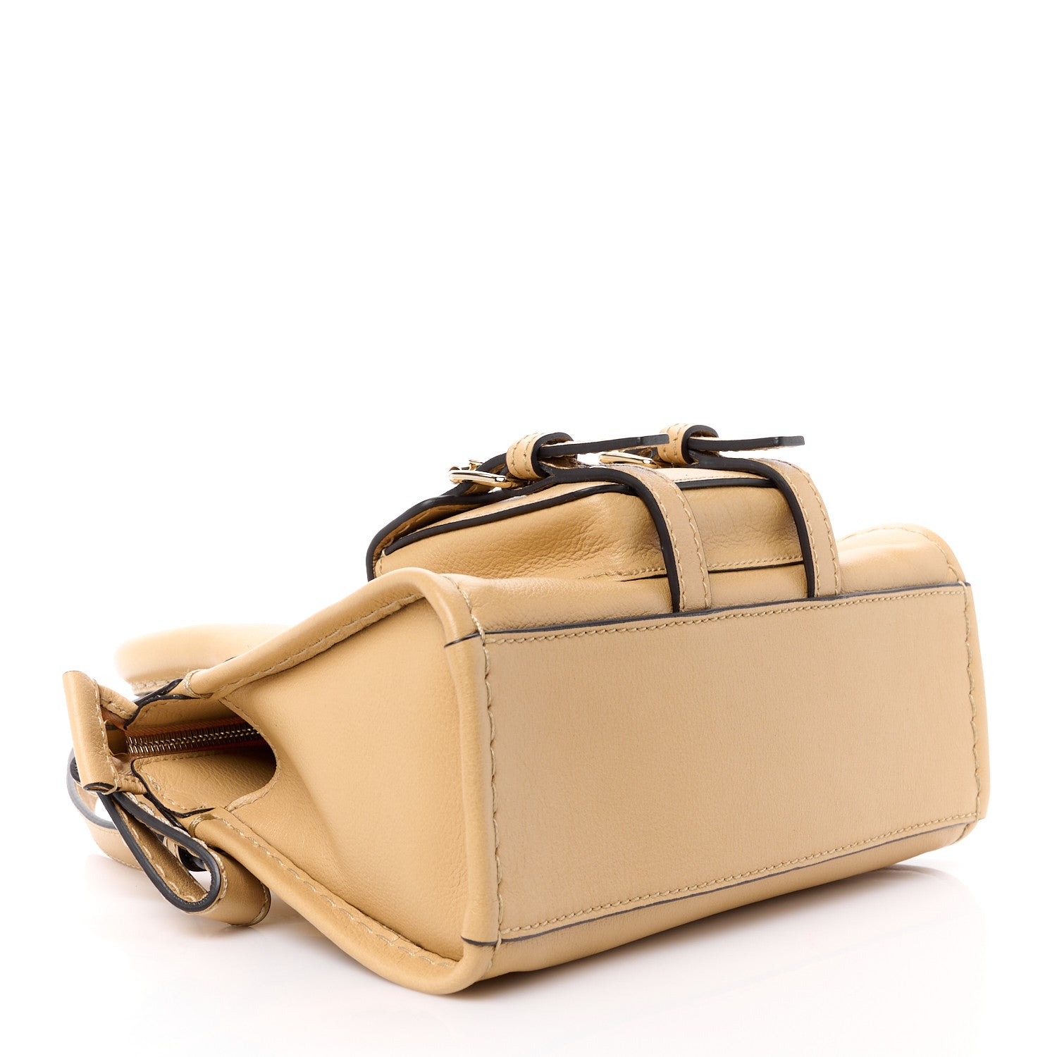 Chloe Buffalo Mini Edith Soft Tan 4 of 12