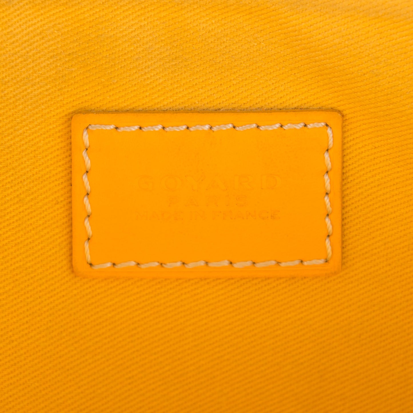 Goyardine Senat Pochette GM Yellow