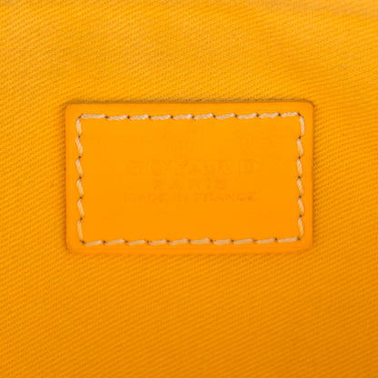 Goyard Goyardine Senat Pochette GM Yellow 6 of 7