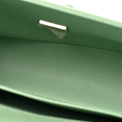 Chanel Caviar Quilted Small Boy Flap Green 5 of 12