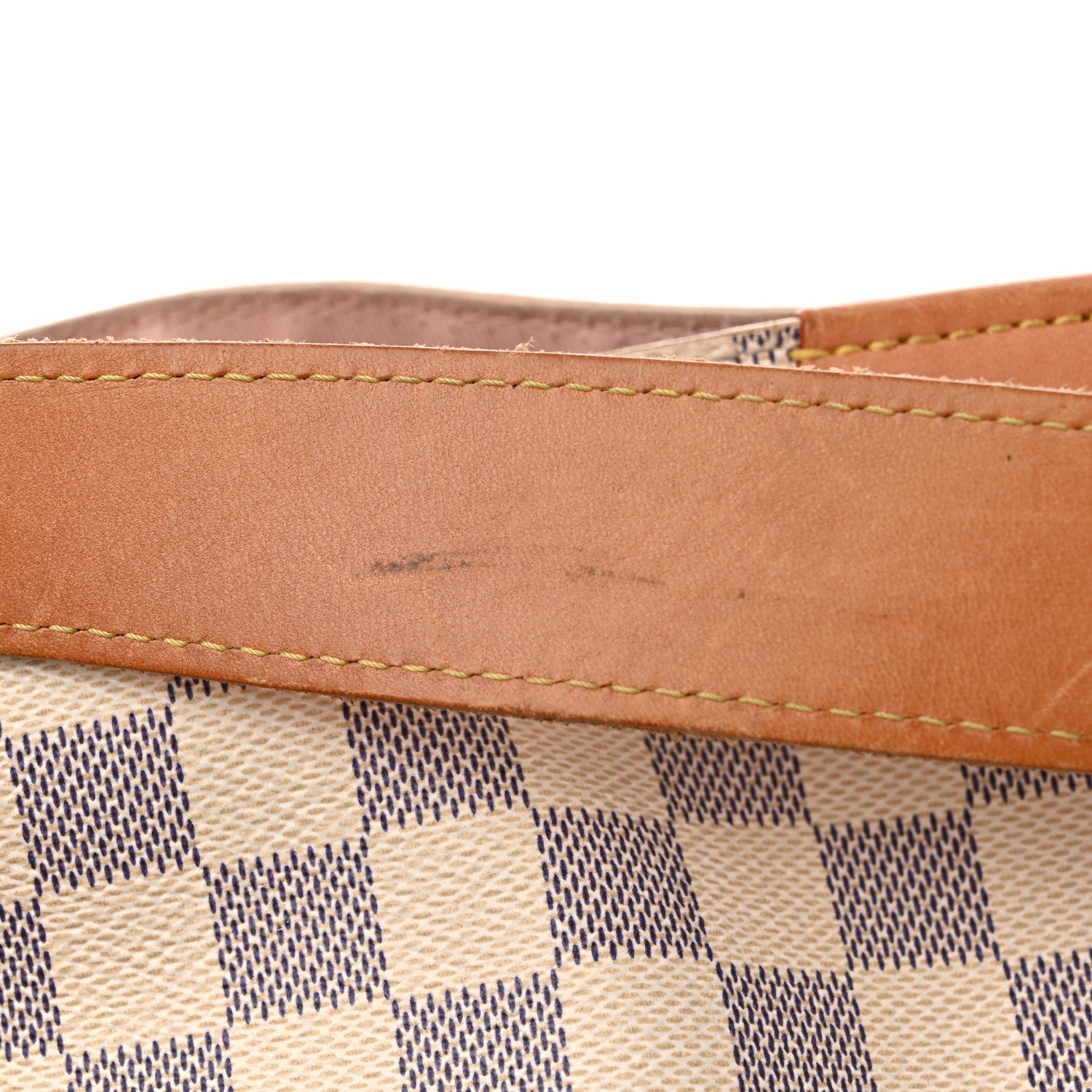 Louis Vuitton Damier Azur Graceful MM Rose Ballerine 11 of 12
