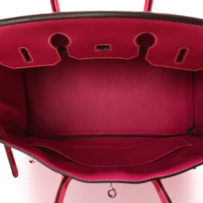Hermes Epsom Candy Birkin 35 Rose Tyrien 5 of 10