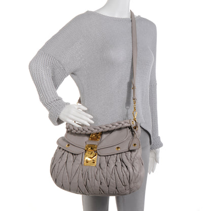 Miu Miu Matelasse Lux Nappa Leather Coffer Bag 2 of 11