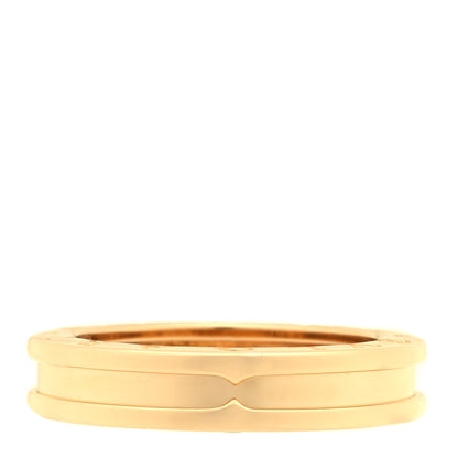 Bulgari 18K Yellow Gold B.Zero1 One-Band Ring 57 8 1 of 5