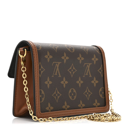Louis Vuitton Reverse Monogram Dauphine Chain Wallet 3 of 9