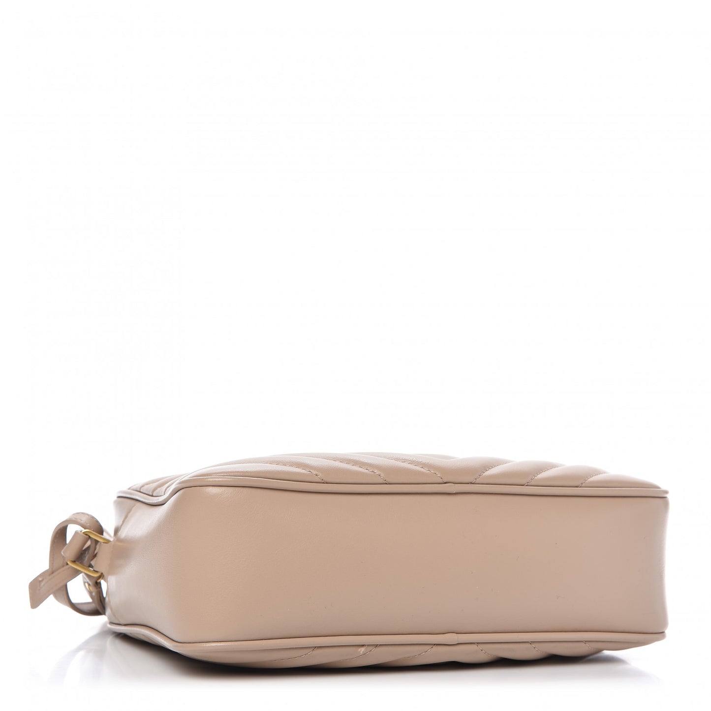Calfskin Matelasse Monogram Lou Camera Bag Nude Powder