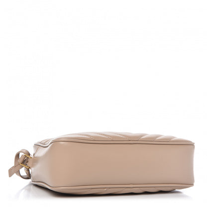 Saint Laurent Calfskin Matelasse Monogram Lou Camera Bag Nude Powder 4 of 11