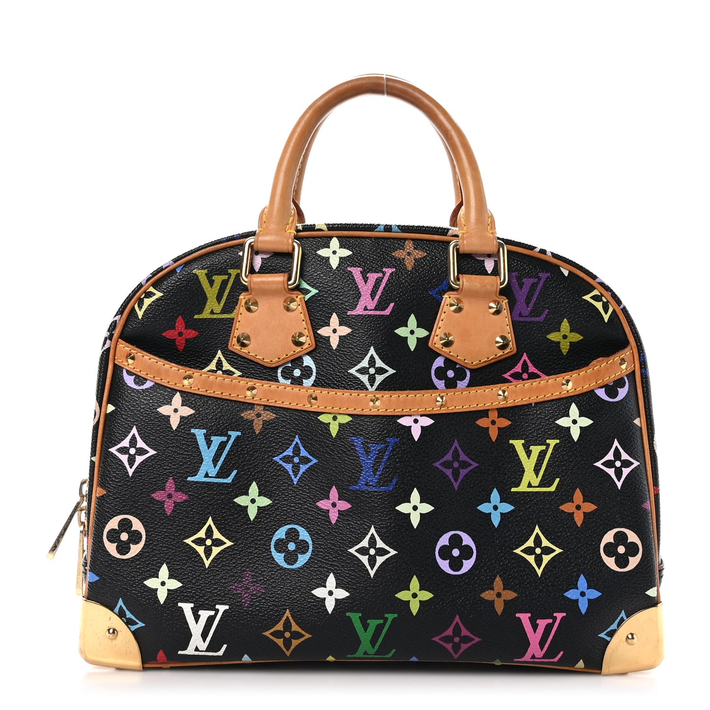 Monogram Multicolor Trouville Black