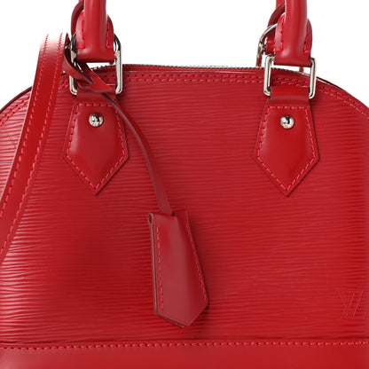 Louis Vuitton Epi Alma BB Carmine 8 of 10