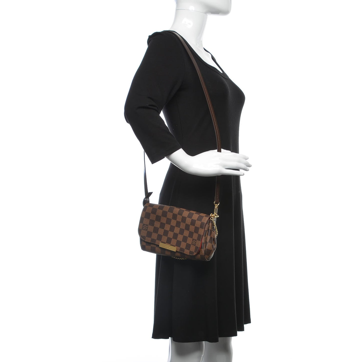 Damier Ebene Favorite PM