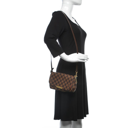 Louis Vuitton Damier Ebene Favorite PM 2 of 9