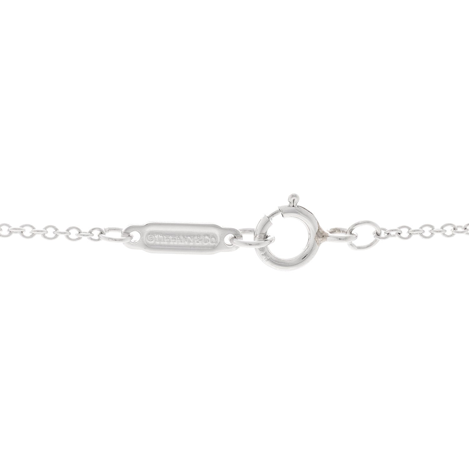 Tiffany Platinum Diamond Mini Paper Flowers Cluster Pendant Necklace 4 of 5