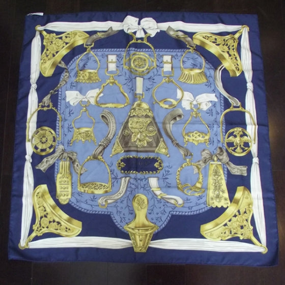 Silk Scarf Etriers Stirrups