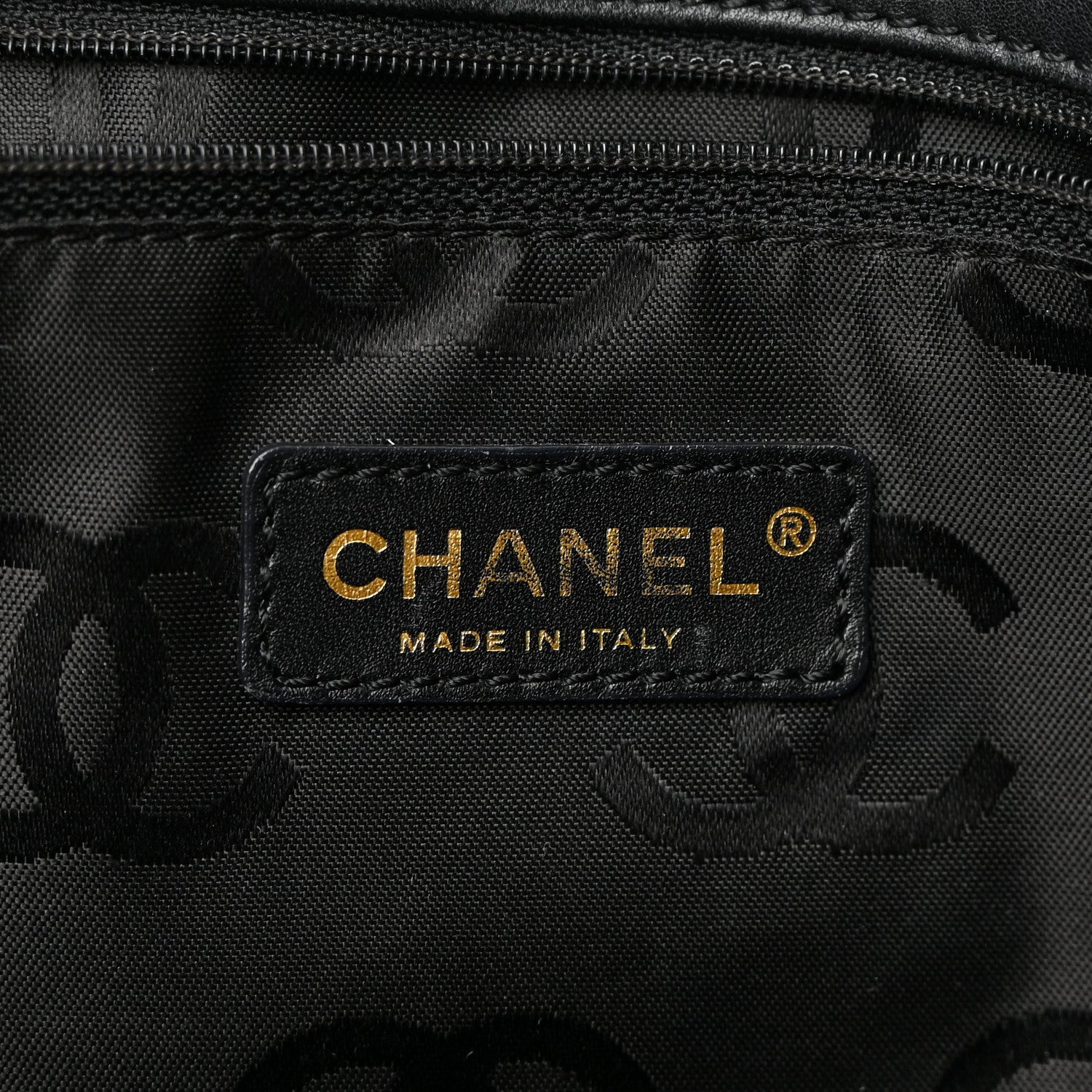 Chanel Calfskin Wild Stitch Large Tote Black 5 of 17
