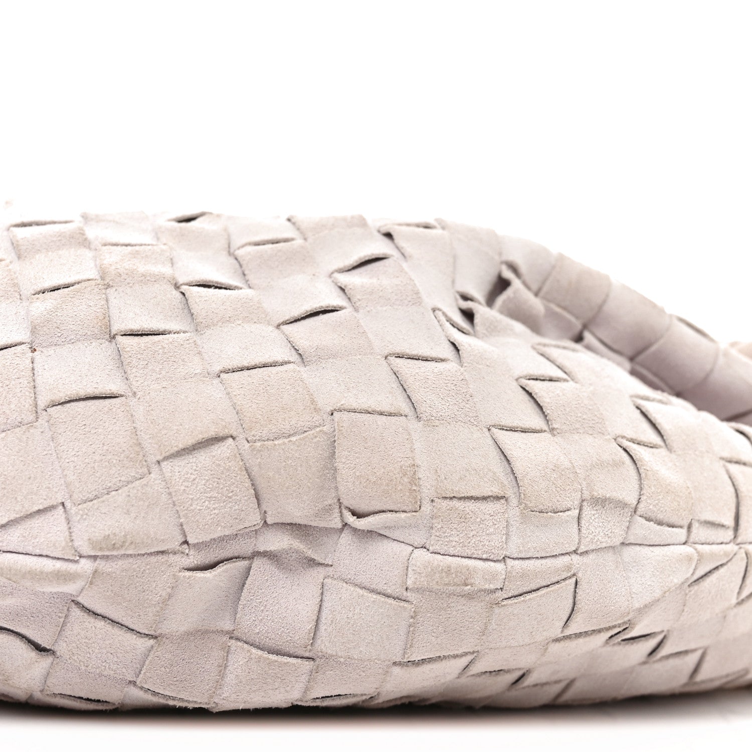 Bottega Veneta Suede Calfskin Intrecciato Teen Jodie Hobo Mirth Washed 11 of 11