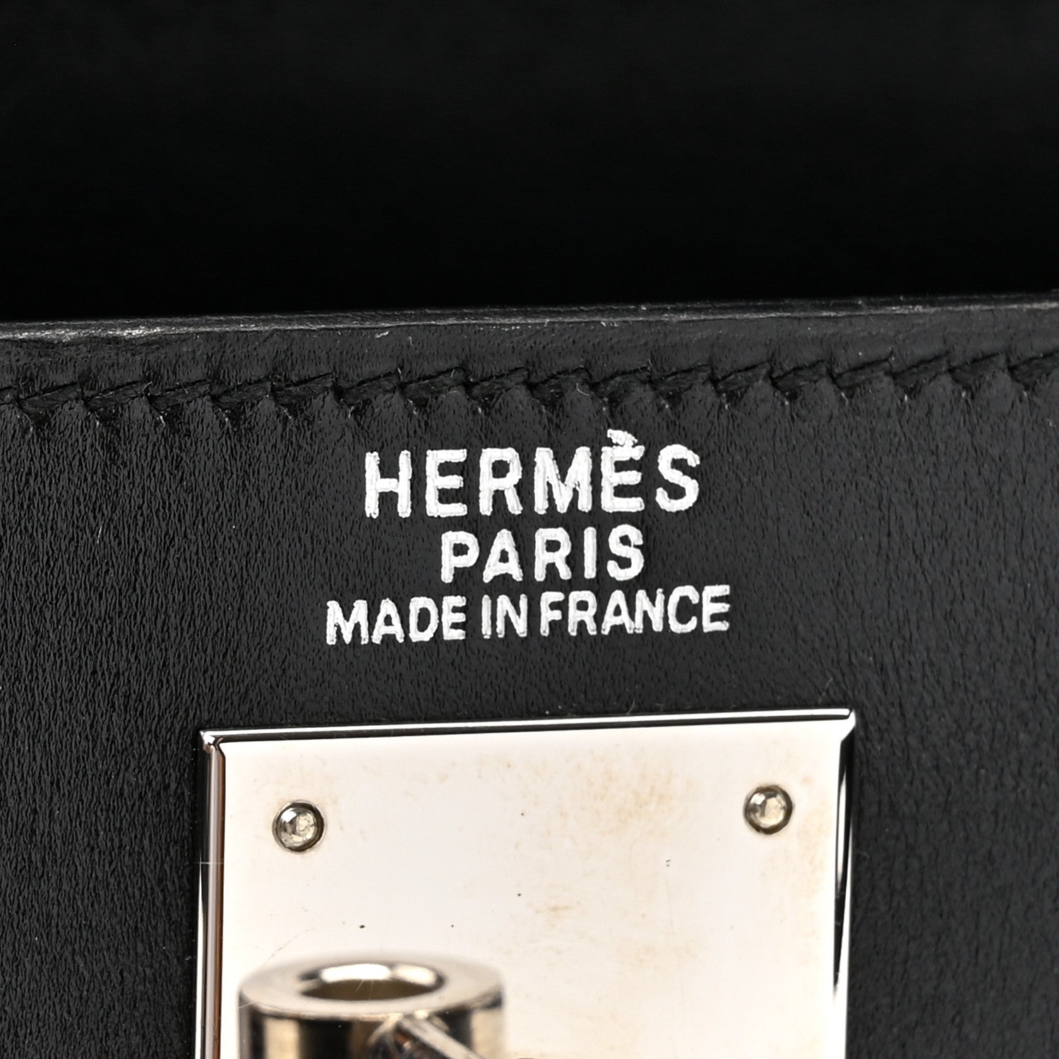 Hermes Box Kelly Sellier 32 Black 6 of 19