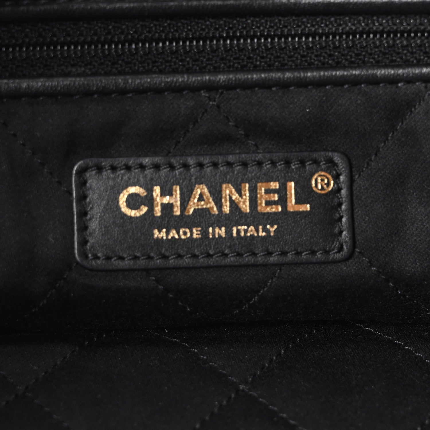 Chanel Shiny Calfskin Quilted Small Chanel 22 Black 7 of 11