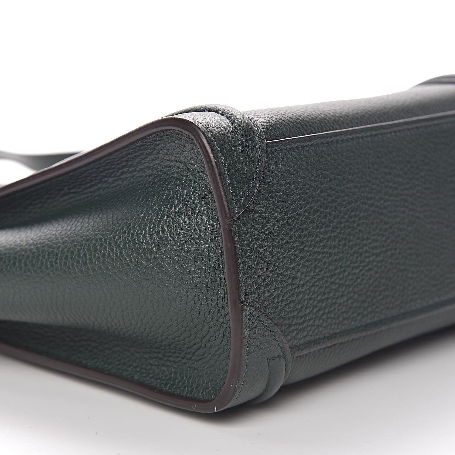 Celine Drummed Calfskin Nano Luggage Amazone 8 of 10