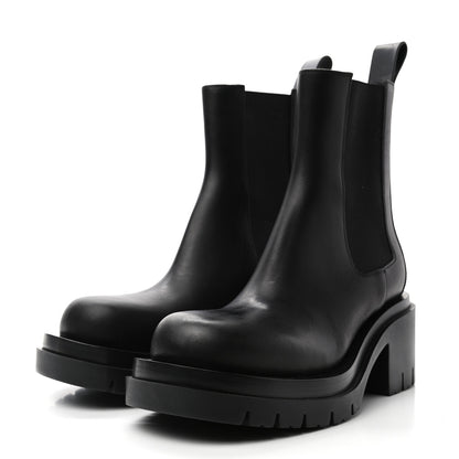 Bottega Veneta Calfskin The Lug Chelsea 30/70mm Ankle Boots 38.5 Black 3 of 9