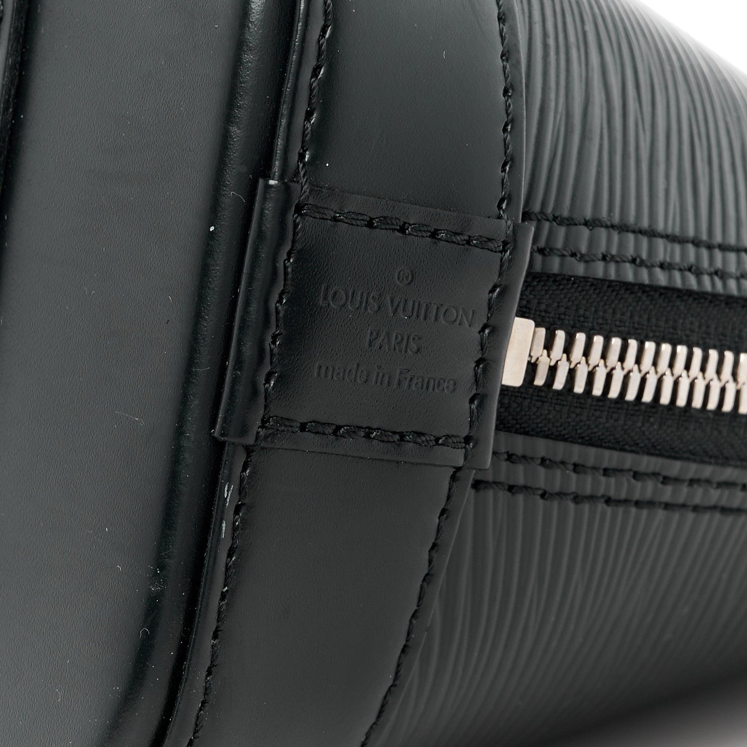 Louis Vuitton Epi Alma BB Black 10 of 13