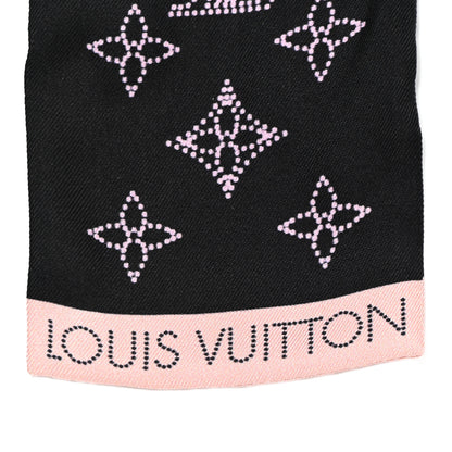 Louis Vuitton Silk Monogram LV Mahina Flight Mode Bandeau Blue Pink 2 of 6