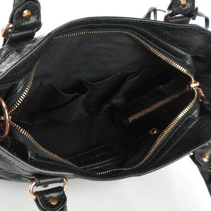 Balenciaga Agneau Giant 12 Rose Gold Hardware Town Black 5 of 8