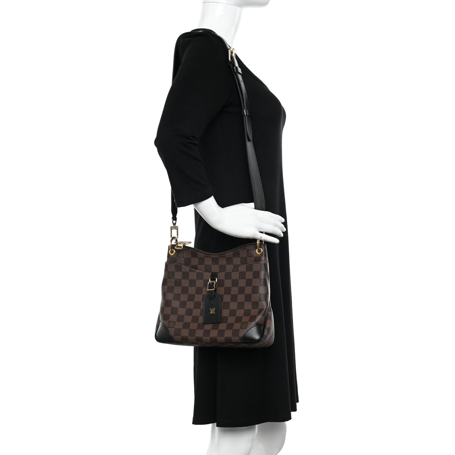 Damier Ebene Odeon PM Black