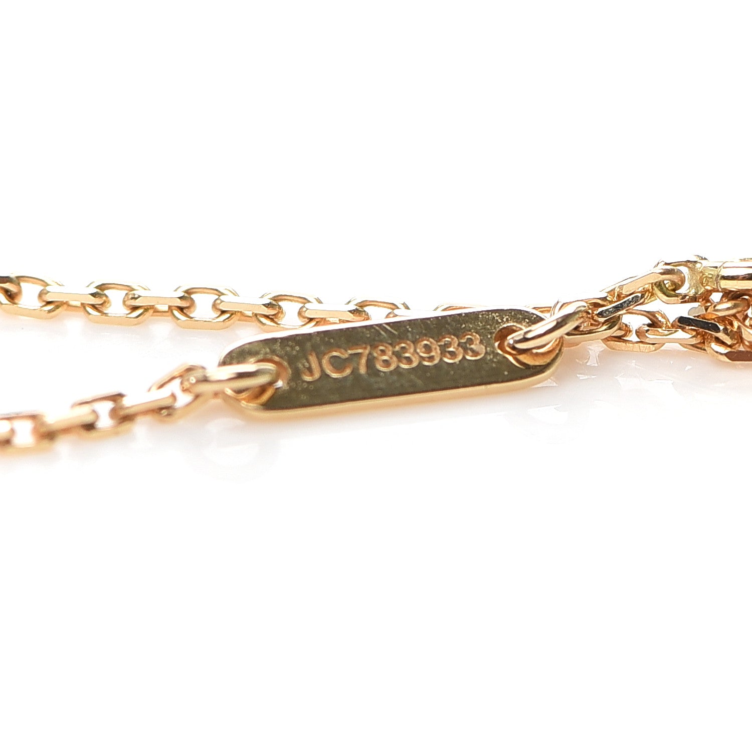 Van Cleef & Arpels 18K Yellow Gold Mother of Pearl Sweet Alhambra Bracelet 6 of 9