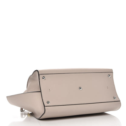 Fendi VItello Dolce Studded Petite 3Jours Tote Grigio Polvere Multicolor 4 of 9