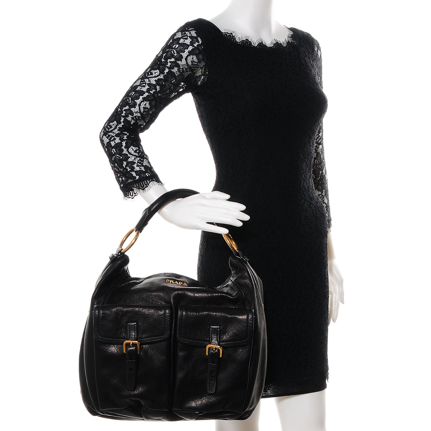 Cervo Shine Hobo Nero Black