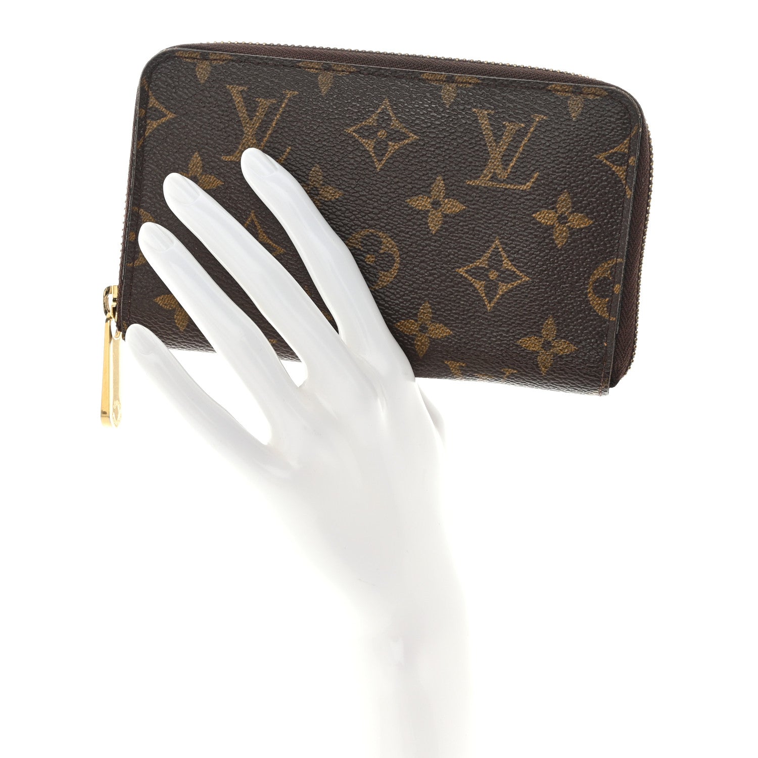 Louis Vuitton Monogram Zippy Compact Wallet 2 of 12