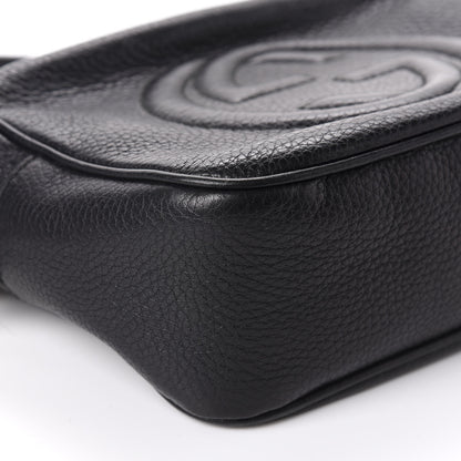 Gucci Pebbled Calfskin Small Soho Disco Bag Black 6 of 10