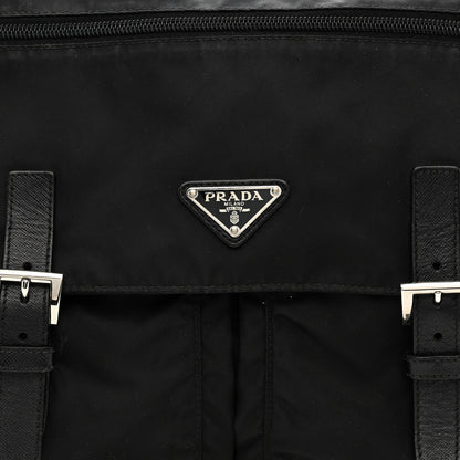 Prada Nylon Vela Sport Messenger Bag Black 8 of 13