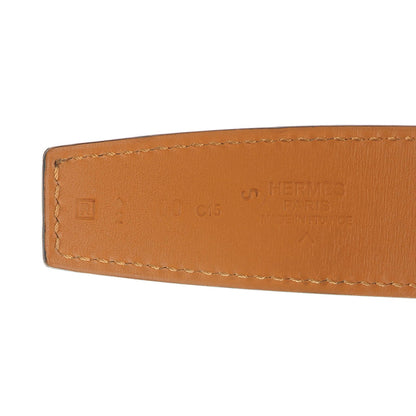 Hermes Matte Porosus Crocodile 32mm Belt Strap 100 Gris Tourterelle 4 of 5