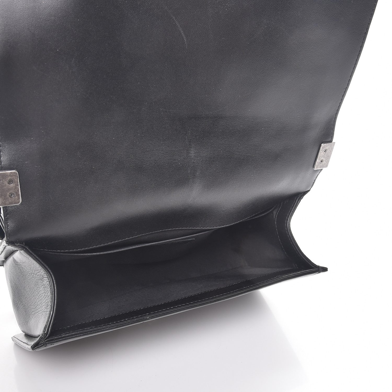Chanel Lambskin Quilted Medium Boy Flap Black 5 of 8