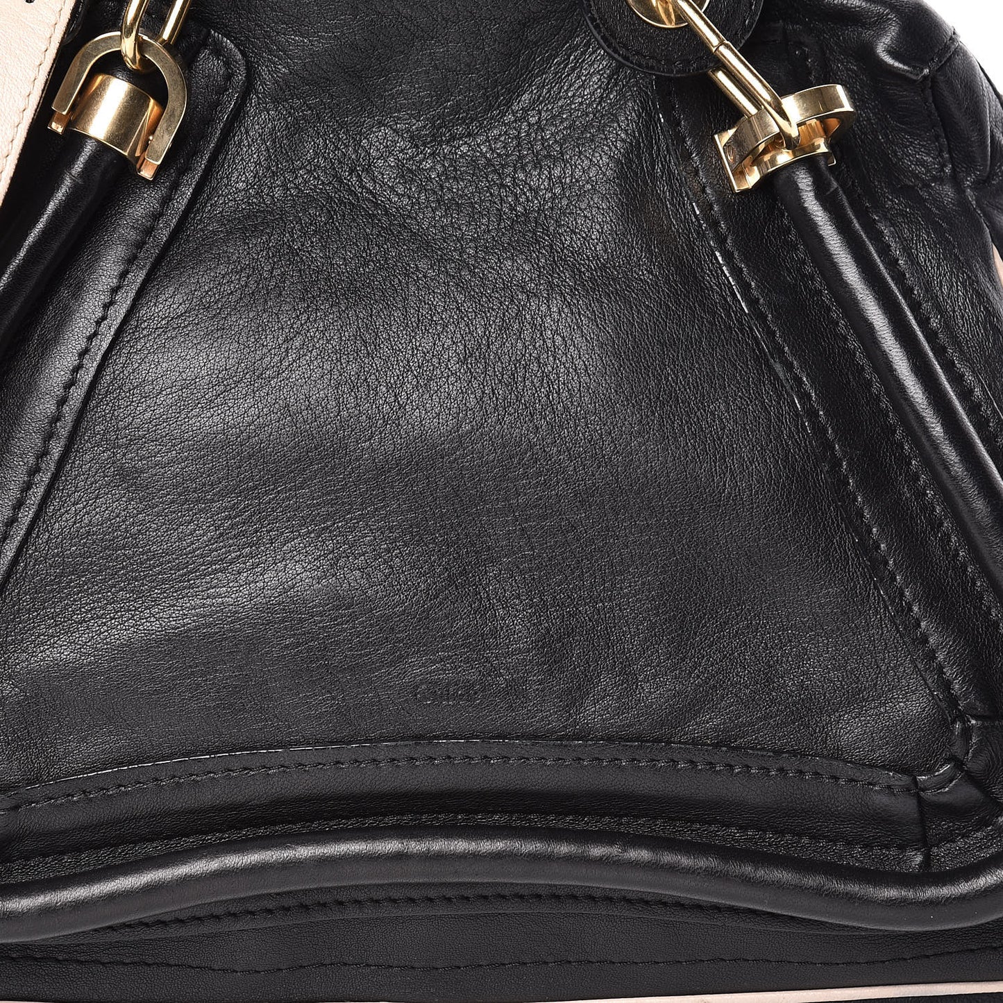 Calfskin Medium Military Paraty Black