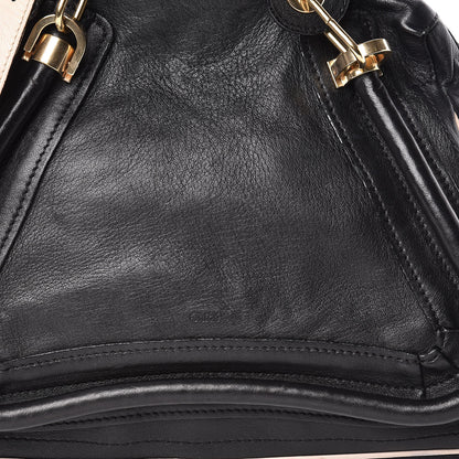Chloe Calfskin Medium Military Paraty Black 21 of 25
