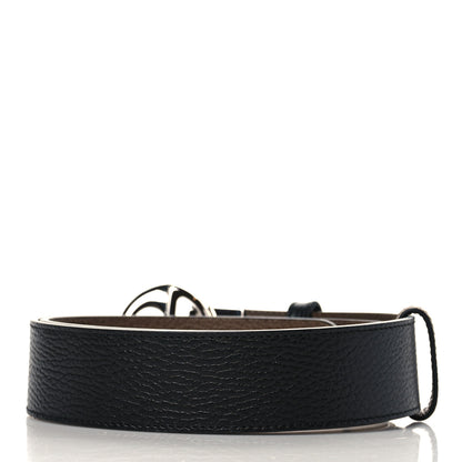 Gucci Calfskin 1973 Reversible Belt 90 36 Black Brown 3 of 6