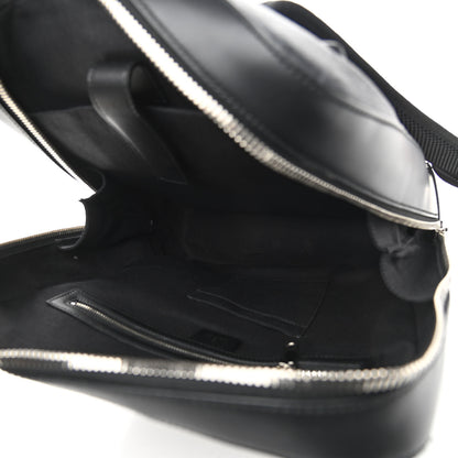 Gucci GG Supreme Monogram Angry Cat Web Tote Backpack Black Grey 5 of 10