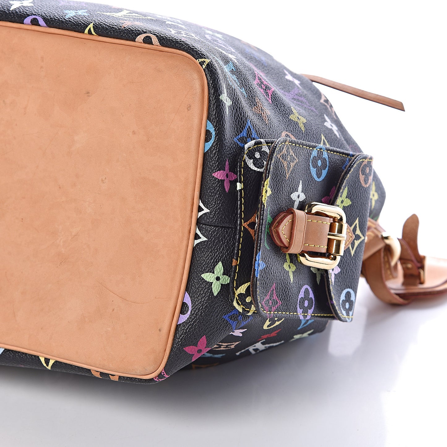 Monogram Multicolor Petit Noe Black